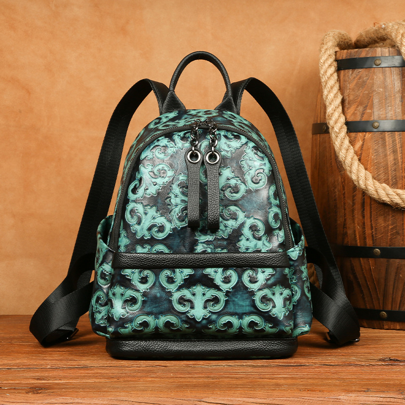 Genuine Leather Backpack - Рюкзак Johnature из натуральной кожи с