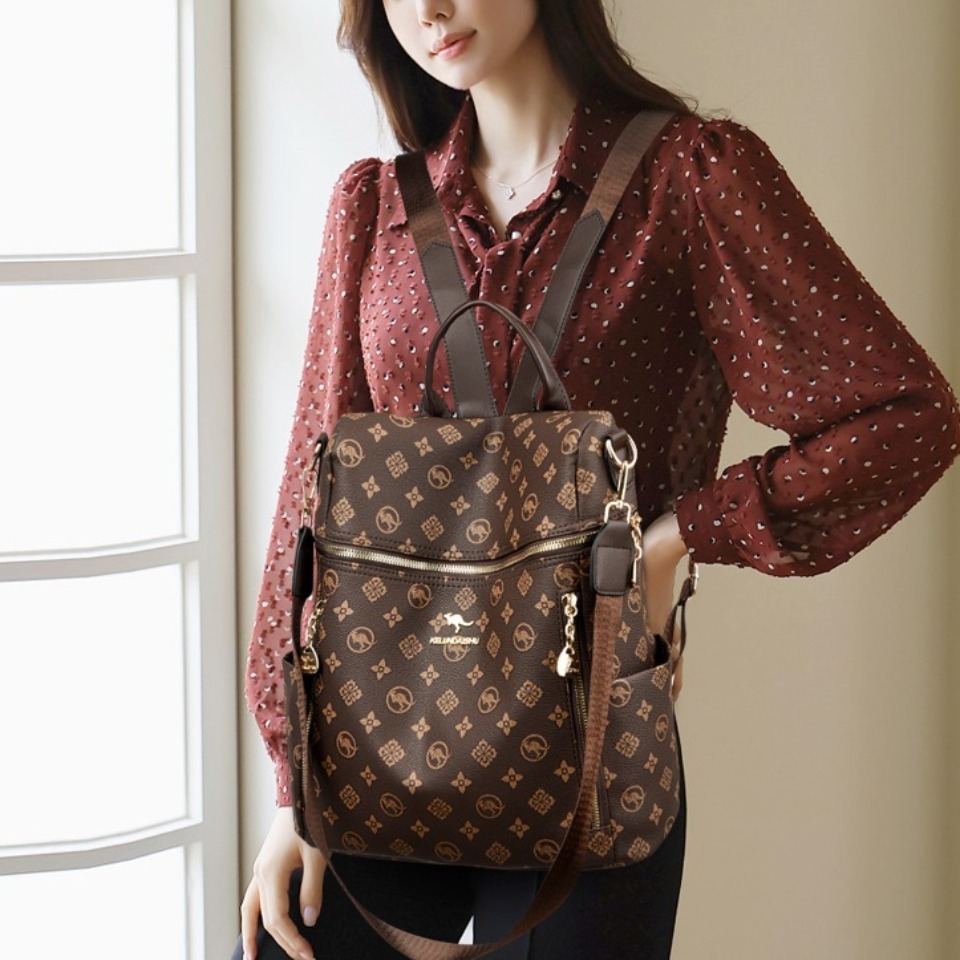Натуральный брендовый женский  – обзор и цена Genuine Leather Backpack