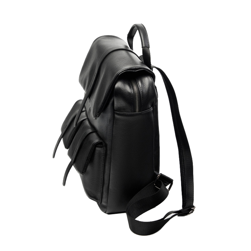 Новый модный рюкзак из натурал – обзор и цена Genuine Leather Backpack