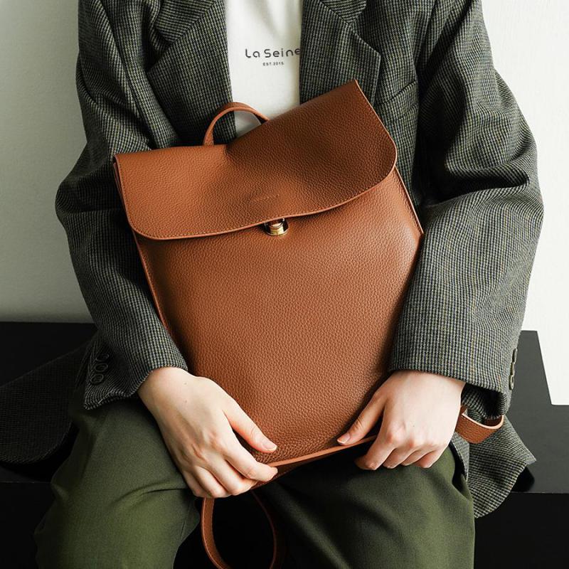 2025 Новый рюкзак из воловьей  – обзор и цена Genuine Leather Backpack