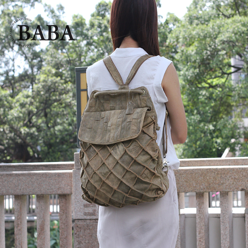 Новый европейский/американский – обзор и цена Genuine Leather Backpack