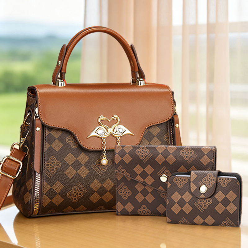 Набор из 3 женских сумок, легк – обзор и цена Luxury Bags Women